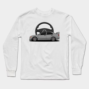 Silver EVO Long Sleeve T-Shirt